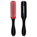 Denman Curly Hair Brush D3 Black & Red 7 Row Styling Brush 210mm ABS Resin NEW_1