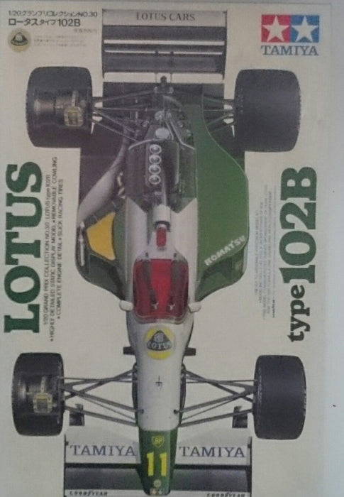 TAMIYA 1/20 Scale Grand Prix Collection No.30 LOTUS type 102B Model Kit NEW_1