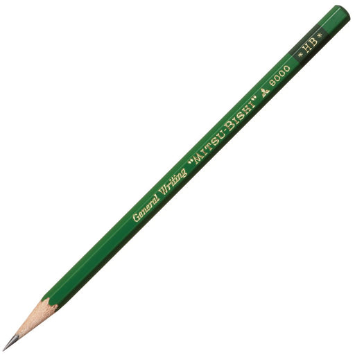 Mitsubishi Pencil office pencil 9000 hardness HB 1 dozen (12 pcs) K9000HB NEW_2