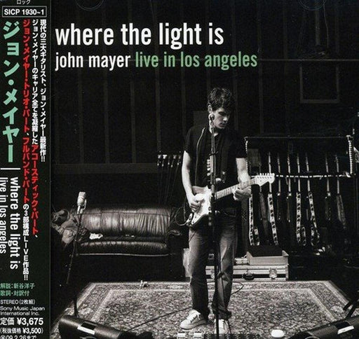 [CD] Where The Light Is Live In Los Angels John Mayer SICP-1930 Rock Guitar NEW_1