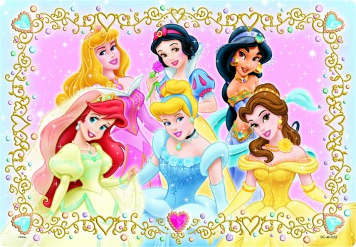 Tenyo 40-Piece Disney The Princess of My Dreams Puzzle for Kids ‎DC40-032 NEW_1