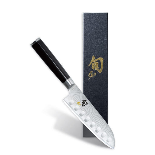 KAI Shun Classic Santoku Knife Dimple 135mm Stainless Steel Made in Japan NEW_1