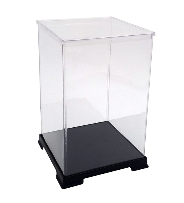 Octagon Plastic case Figure Display Case W18xS18xH32cm Clear Plastic TK181832_1