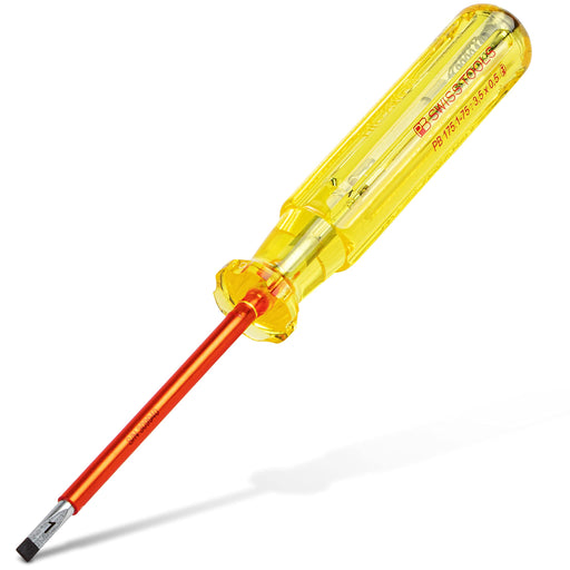 PB SWISS TOOLS Classic handle Electric flathead screwdriver 175mm 175.1-75 NEW_1