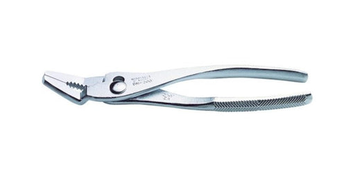 TOP BN-200 Thin Bent Type Nose Pliers 5.5mm Made in Japan L201mm Silver NEW_1