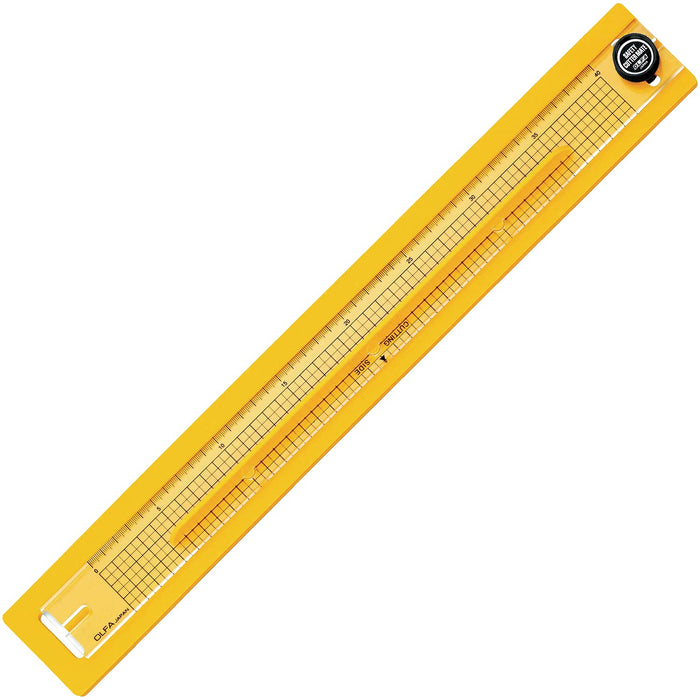 Safety Cutter Ruler OLFA Safety Cutter Mate & Cutting Guard Guide Ruler 400mm 176B PVC Acr ...