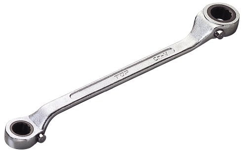 TOP RW-11X13 Ratchet Box Wrench 11x13mm 24 gear Made in JAPAN 227mm NEW_1