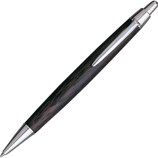 Mitsubishi uni PURE MALT 0.7mm Ballpoint Oak Wood Pen Knock Type SS-2005 NEW_1