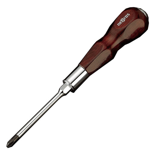 KTC Nepros ND3P-3 Wooden Handle Screwdriver Phillips Made in Japan Magnetic Tip_1
