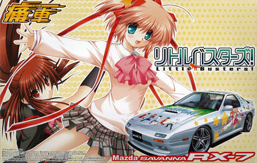 AOSHIMA 1/24 Savanna RX-7 (FC3S) Little Busters! Itasha Plastic Model Kit NEW_1
