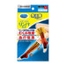 Dr. Scholl Medi QttO Leg Slimming home short Lymph Stockings black L No toe NEW_1