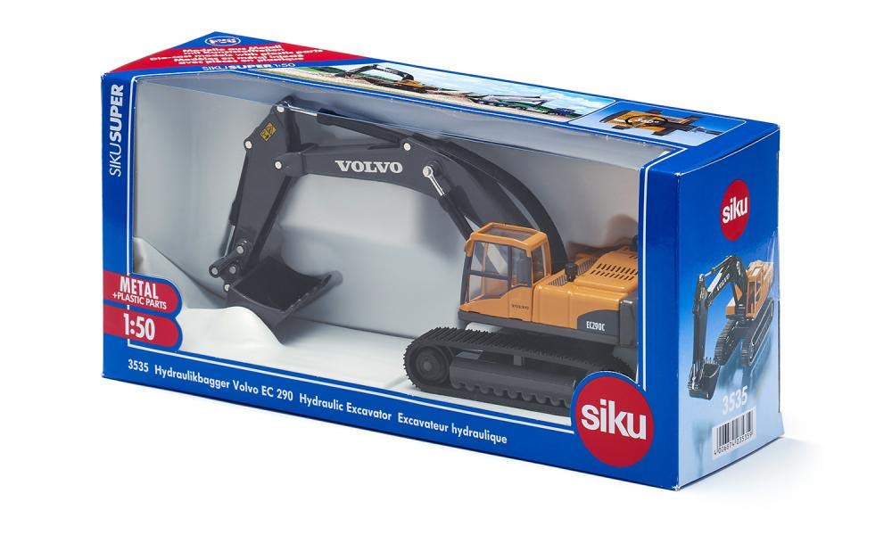 BorneLund SIKU 1/50 Volvo EC290 Power Shovel SK3535G Miniature Diecast Car NEW_6