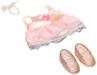 EPOCH Sylvanian Families Girl's Dress Pink Dress-up & Town D-15 Outfit Only NEW_2