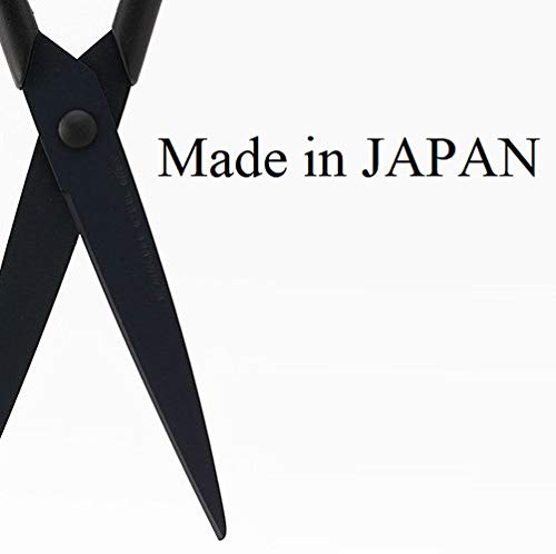 Allex Black Desk Scissors LF 15124 Alloy Steel, Stainless Steel Powder Coated_2