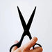 Allex Black Desk Scissors LF 15124 Alloy Steel, Stainless Steel Powder Coated_5