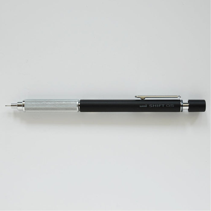 Mitsubishi Pencil Uni Shift 0.5 Drafting Pencil Black Body Knock Type M51010.24_3