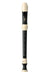 Yamaha Soprano Recorder Baroque Style Resin ABS Black / Ivory YRS-38BIII NEW_1
