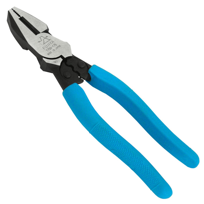 Fujiya 1700-175 175mm Screw Nippers Pliers Made in Japan Ergonomic Grip NEW_1