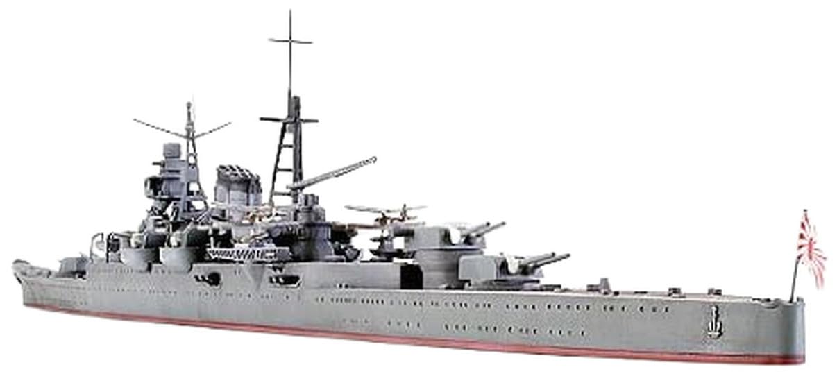Tamiya 31342 IJN Japanese Heavy Cruiser MIKUMA 1/700 scale Plastic Model Kit NEW_1