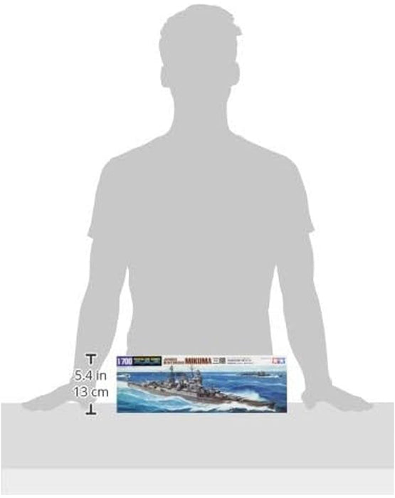 Tamiya 31342 IJN Japanese Heavy Cruiser MIKUMA 1/700 scale Plastic Model Kit NEW_7