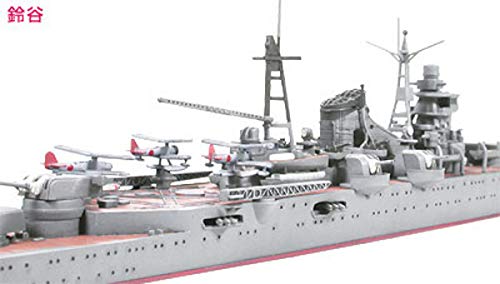 Tamiya 1/700 IJN Heavy Cruiser Suzuya Plastic Model Kit 31343 Waterline Series_4