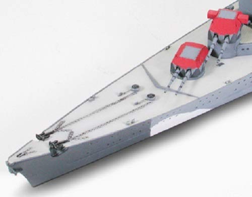 Tamiya 1/700 Waterline Series No.805 German Heavy Cruiser Prinz Eugen Kit 31805_3