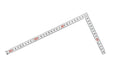 Shinwa Sokutei 10647 Curved Measure Silver 30cm Stainless Steel 320x160x1.4mm_1