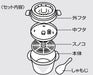 Skater Rice maker 1-go basic 09 UDG1 Made in Japan Microwave Rice Cooker NEW_4