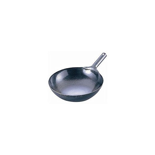 Yamada 39cm Iron punched one-handed wok thickness 1.2 mm ATY9139 Made in Japan_1