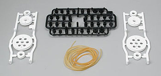 Tamiya Fun Work Series No.140 Pulley S Set 70140-000 with Rubber thread, band_1