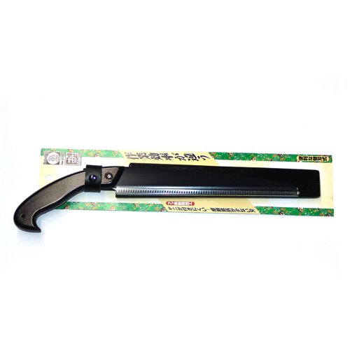 Saboten Fluorine Blade Bamboo Saw 270mm No.2390 High Carbon Steel SK-5 Black NEW_2