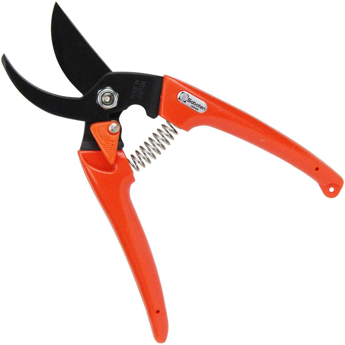 Saboten Ladies Pruning Shears for Detailed Work Orange 170mm Sharp Cutting NEW_2