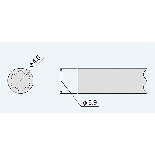 ENGINEER Special Screw Driver Line Head Bit DTC-27 for Game/Hardware Alloy Steel_4