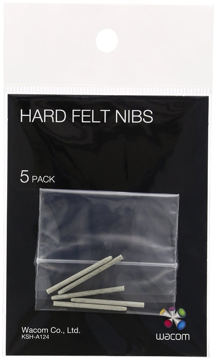 Wacom Pentablet Option ACK-20003 Hard Felt Nib For Wacom Digital Pen Set of 5_1