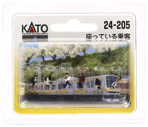 KATO N Gauge Seated Passengers 24-205 Model Railroad Diorama Supplies Figure NEW_1