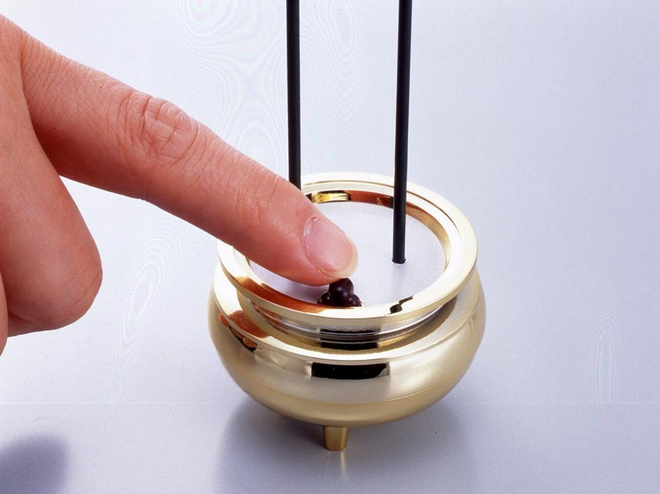 Electric Incense mini safe and secure Smile Kids Gold ASE-5201 Battery Powered_3