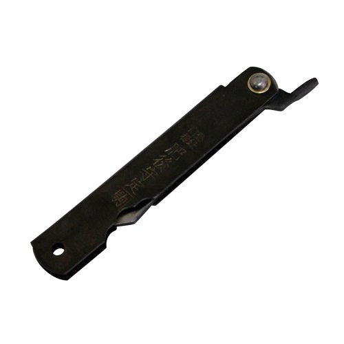 HIGONOKAMI Chrome Folding Knife M-Size L160mm 65mm blade Length All Steel NEW_3