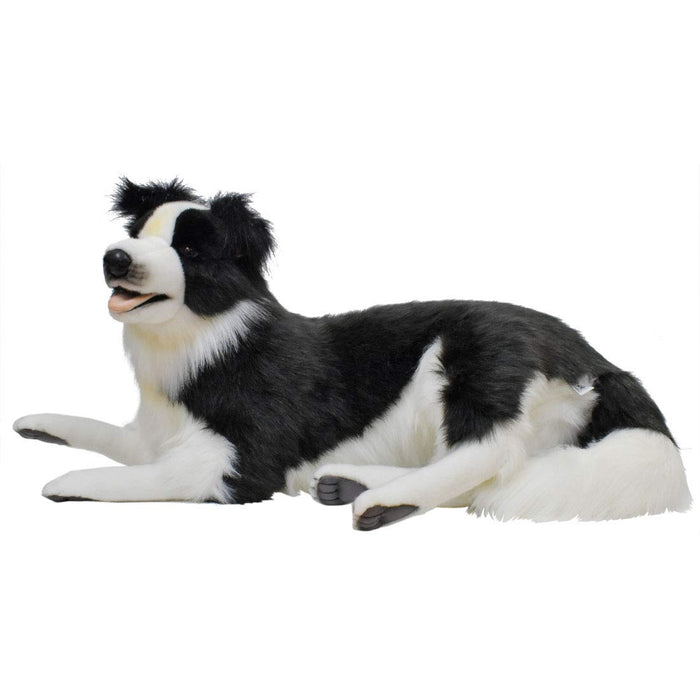 Canal Hansa Border Collie L85cm Plush Doll Acrylic fur Realistic Animal Doll NEW_2