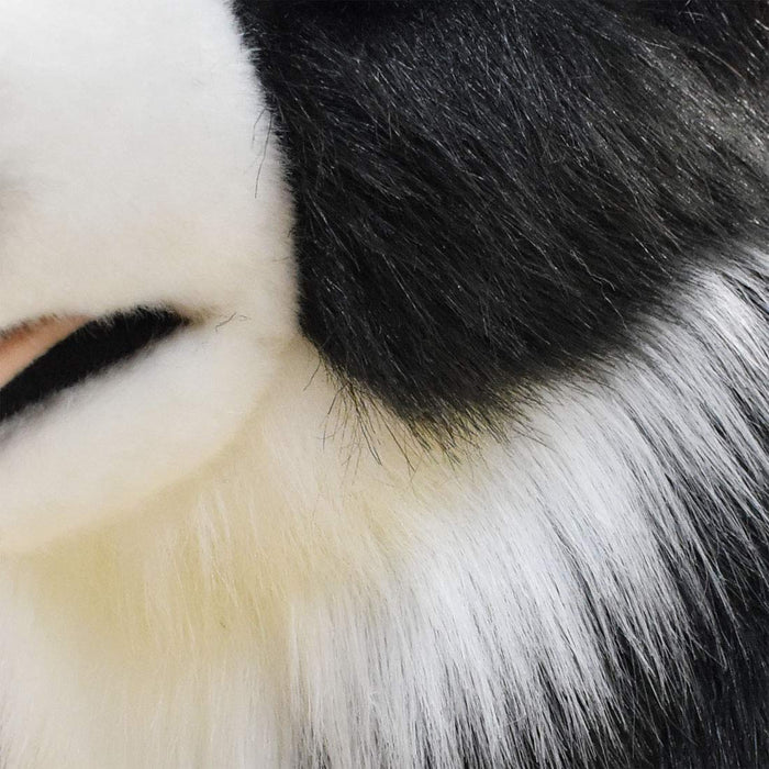 Canal Hansa Border Collie L85cm Plush Doll Acrylic fur Realistic Animal Doll NEW_5