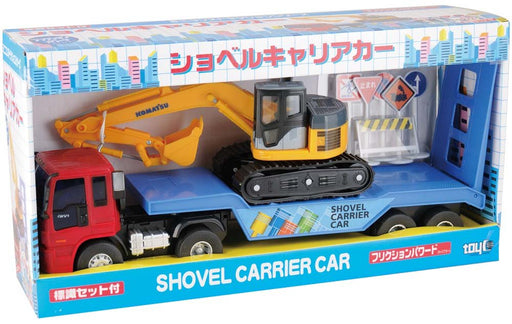 Toyco Frixion Shovel Carrier Truck with Road Sign set Figure ‎Lever operation_1