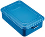 Trusco T-150 Trunk Tool Box 154X105X52 Blue M size Short side opening/closing_1