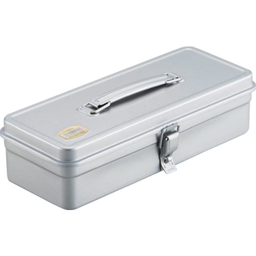 TRUSCO Trunk Type Tool Box T-320SV 333X137X96.5 Silver Top Handle M Size NEW_1
