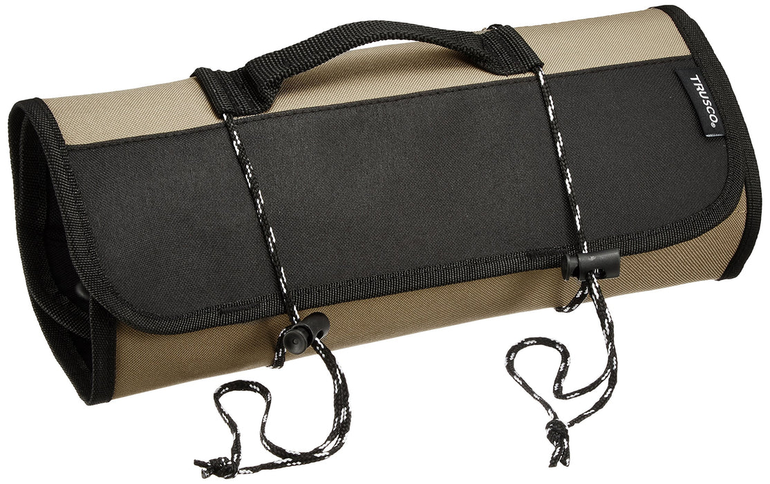 TRUSCO tool roll 670X355 22 pockets TTR-670 600dPolyester Gray 355x670mm NEW_1