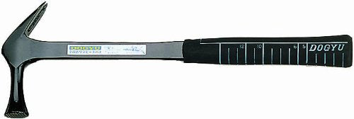DOGYU One Piece Pane KARIWAKU Hammer Smooth 390mm 27mm 630g Silver Black NEW_1