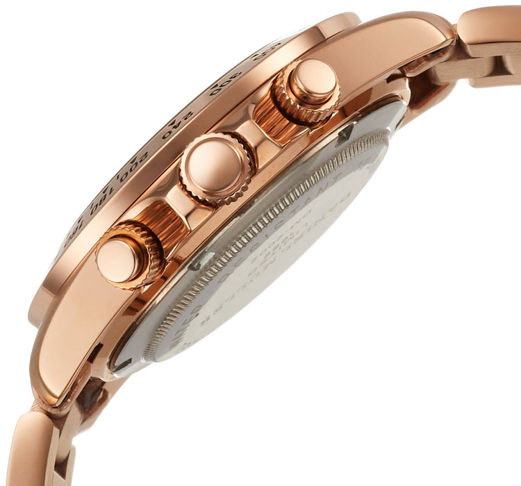 DANIEL MULLER Watch Chronograph Men's Watch Stainless Steel Band DM-2002BK NEW_3