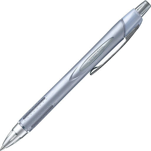 Mitsubishi uni JETSTREAM Rubber Body 0.7mm Ballpoint ‎Pen SXN25007.26 Silver NEW_1