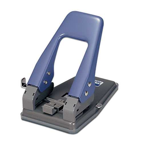 Plus 2 hole paper punch Up to 42 papers NO.830 Blue/Black 30-154 Manual NEW_1