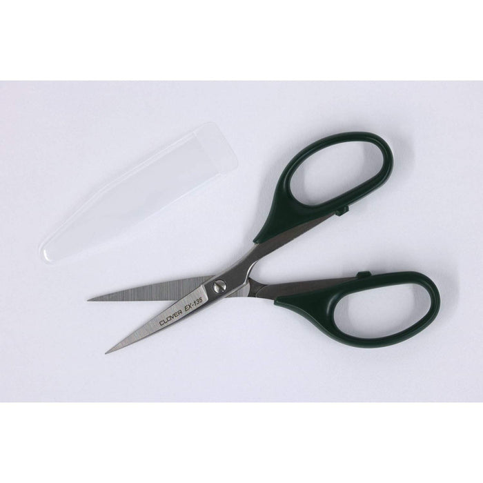Clover patchwork scissors EX-135 13.5cm Stainless Steel Blade Resin Handle NEW_5