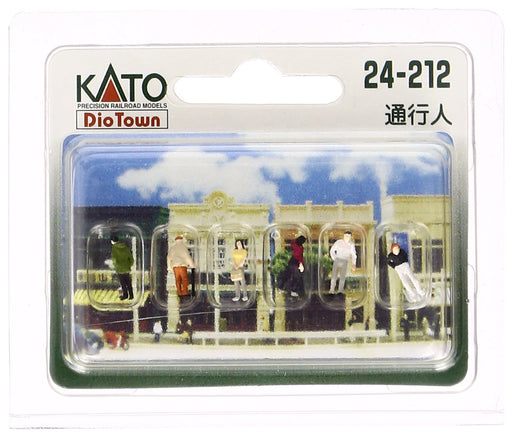 KATO N Gauge Pedestrians 24-212 Model Railroad Diorama Accessories Figure NEW_1