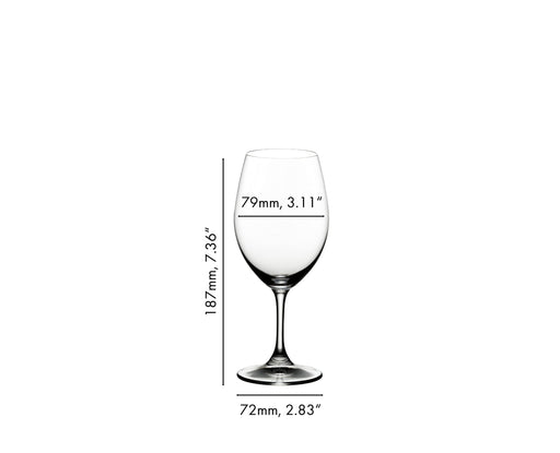 Riedel Ouverture Red Wine Glasses 350ml Set of 2 6408/00 Made in Germany NEW_1